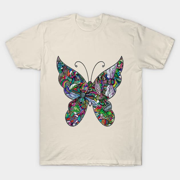 Butterfly T-Shirt by MalikMaryna